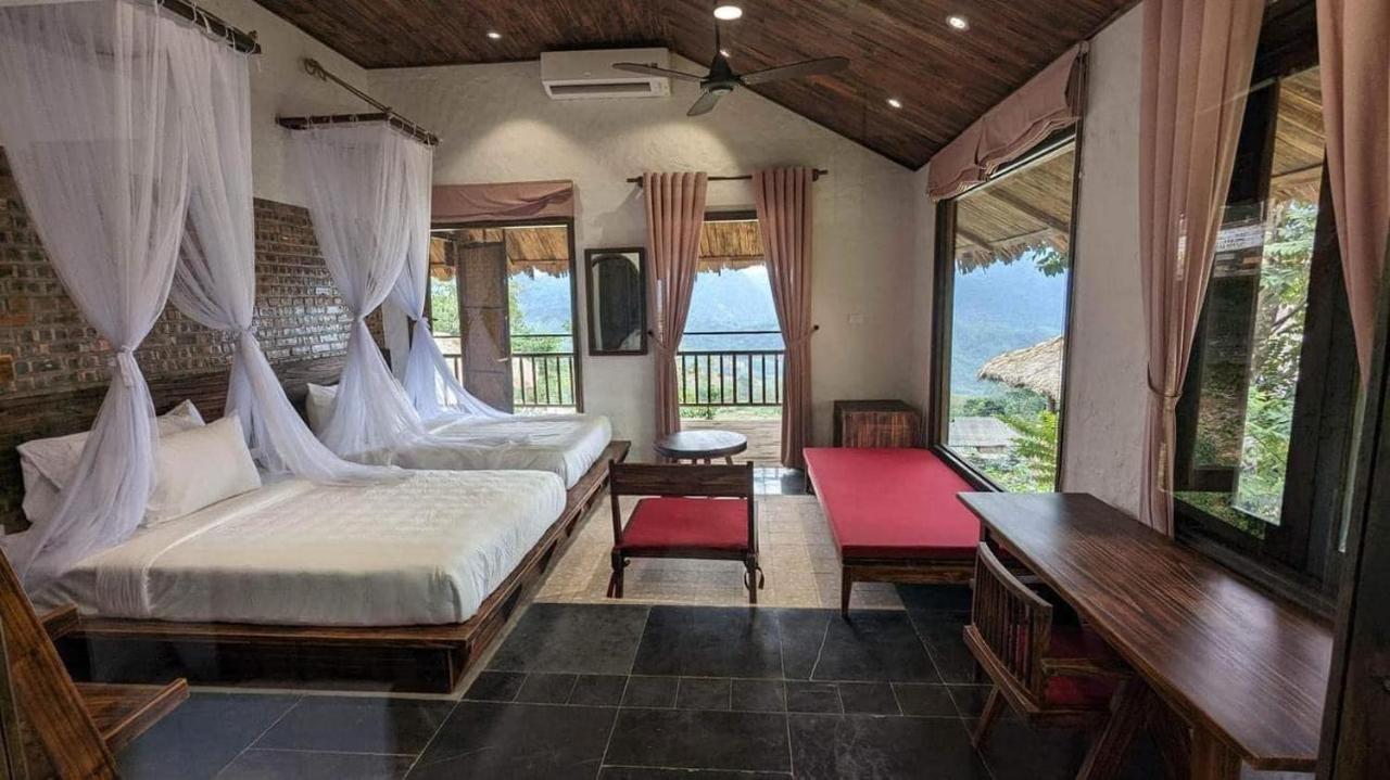 Amigo Pu Luong Hotel Lang Bang Bagian luar foto