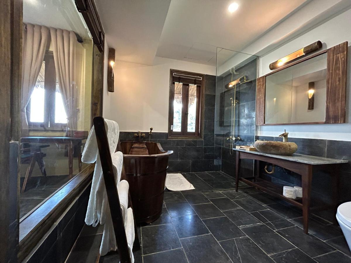 Amigo Pu Luong Hotel Lang Bang Bagian luar foto