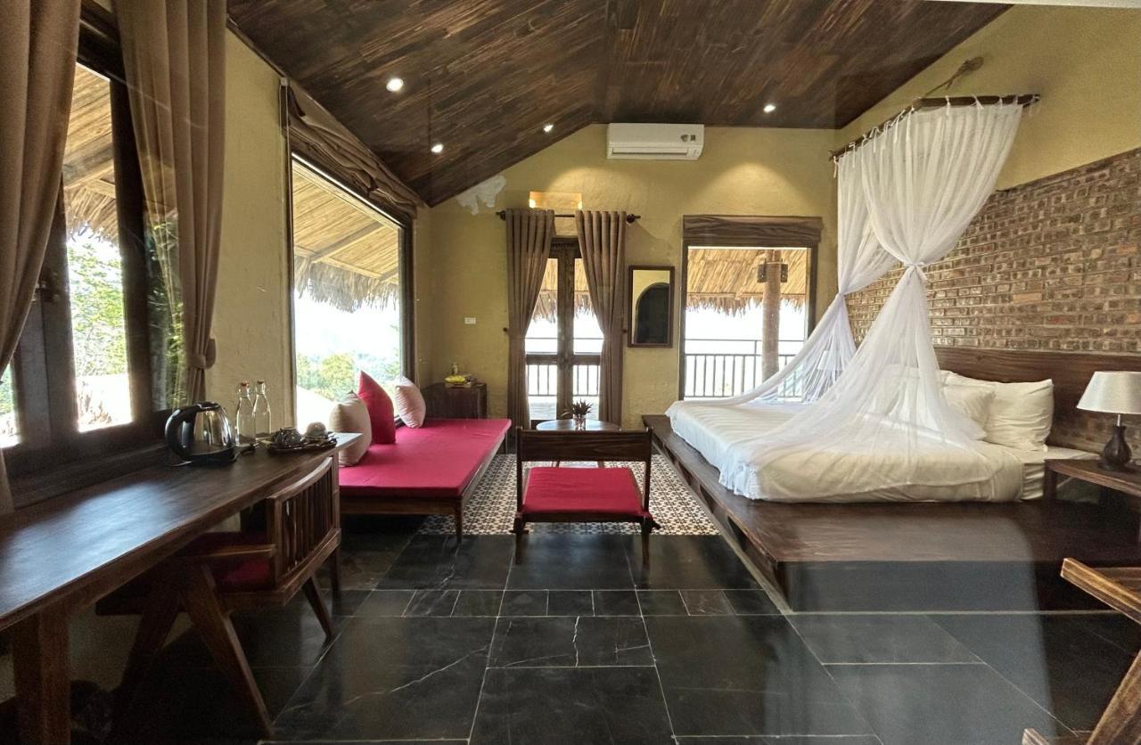 Amigo Pu Luong Hotel Lang Bang Bagian luar foto