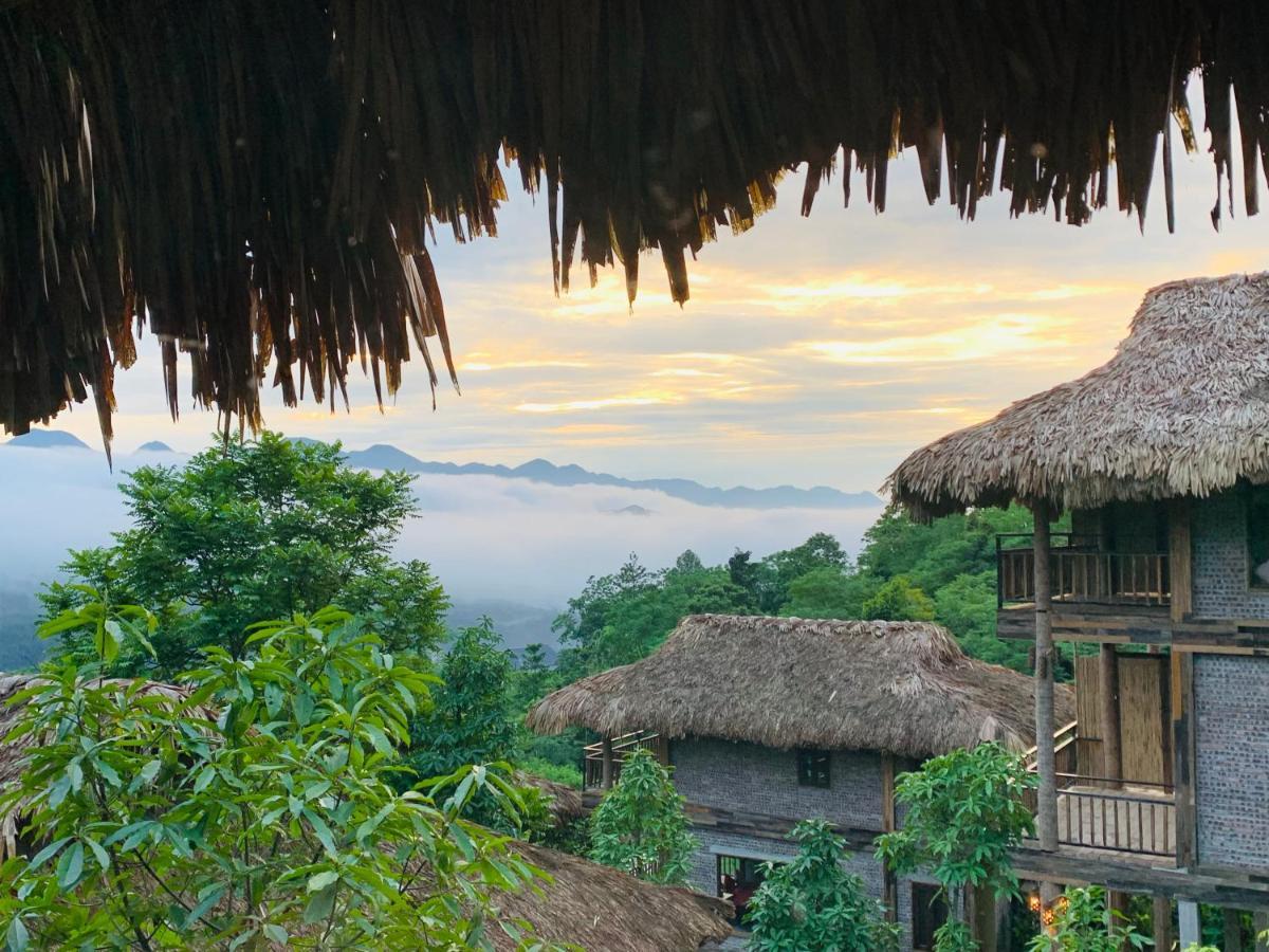 Amigo Pu Luong Hotel Lang Bang Bagian luar foto